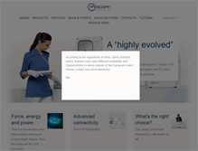 Tablet Screenshot of mocom.it